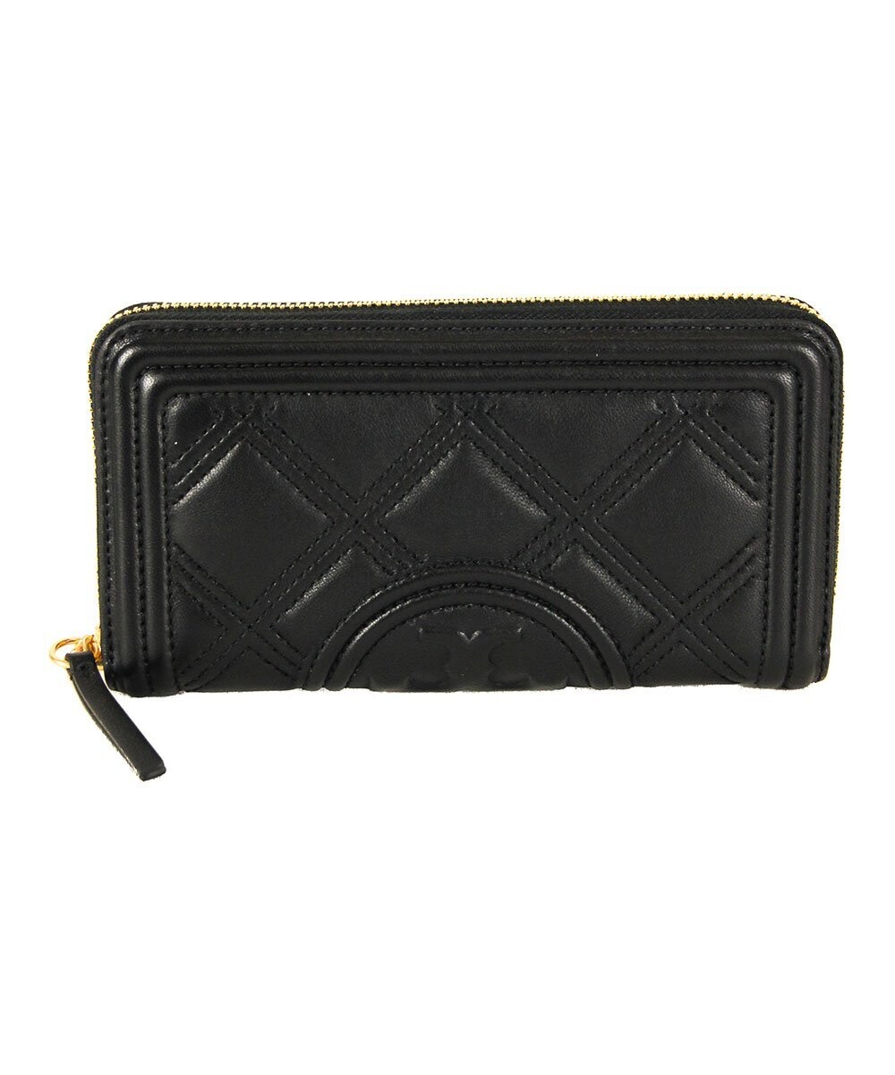 Black Quilted Fleming Leather Wallet Black Quilted Fleming Leather Wallet