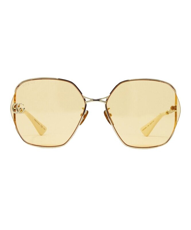 Gold Oversize Sunglasses