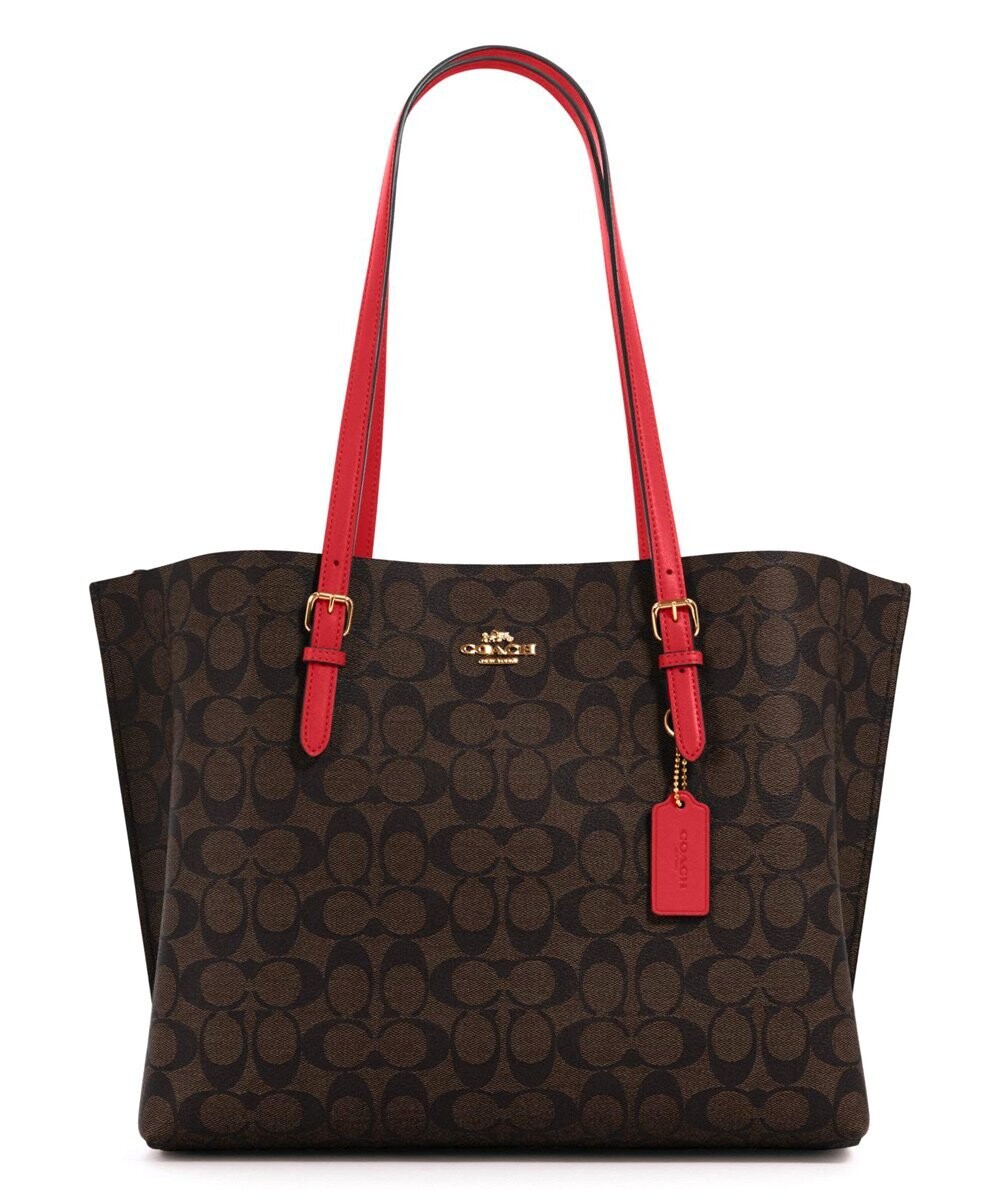 Coach Gallery Tote Coach Gallery Tote, Color: Brown Canvas