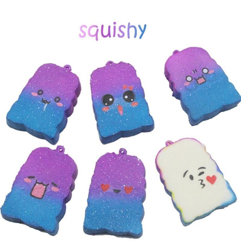 Squishy Galaxy Toast S Rising Cartoon Cream