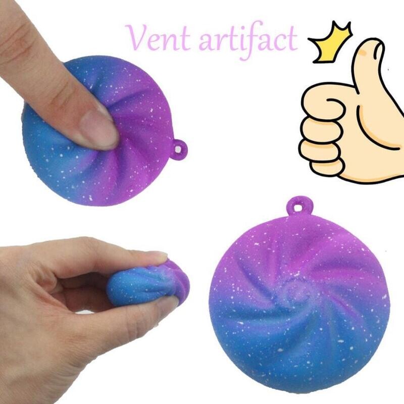 Squishy Galaxy Bread S Rising Cartoon Cream