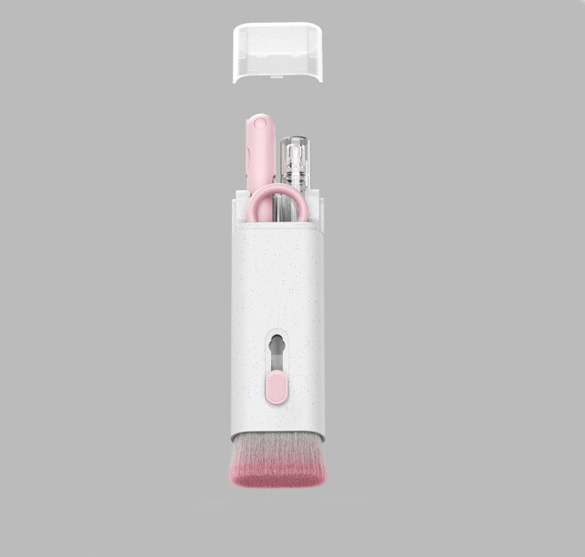 Multifunctional Bluetooth Earphone Cleaning Pen Set Multifunctional Bluetooth Earphone Cleaning Pen Set, Color: Pink (set)