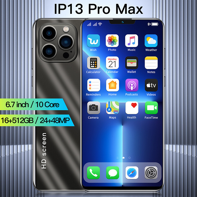 Shrimp Lazada New I13promax1+4G6.1 Inch High-definition