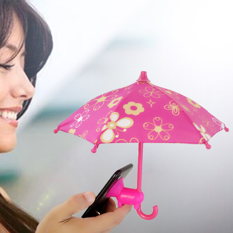 Mobile Phone Bracket  Mobile Phone Visor Cover Sunshade Personality Small Umbrella