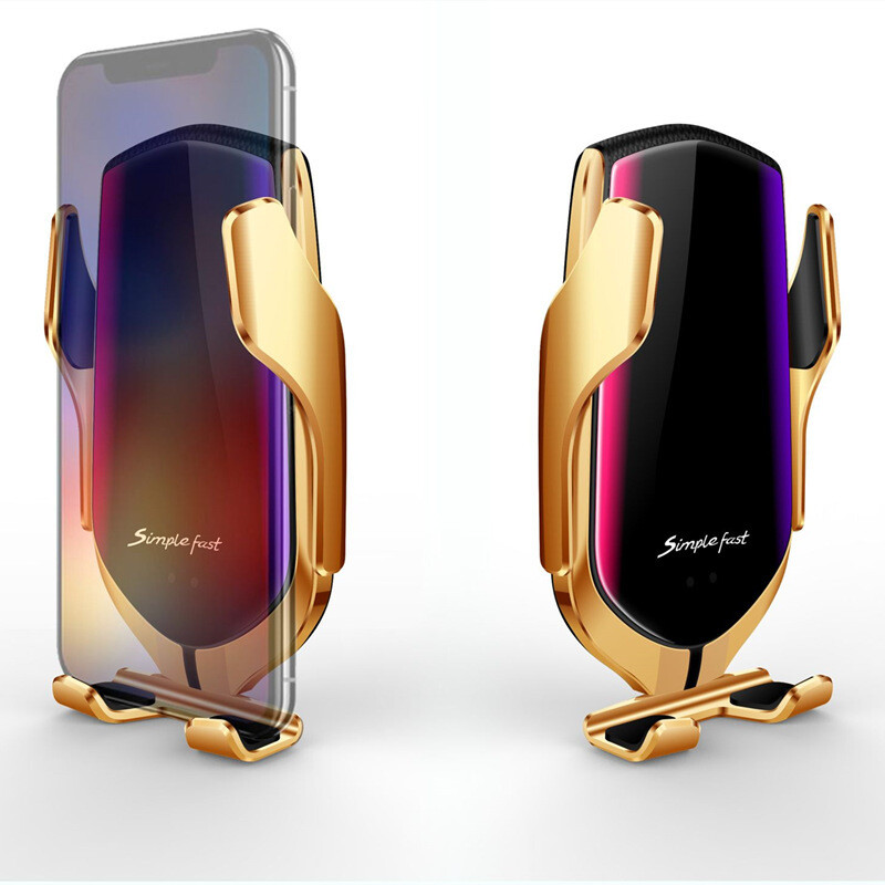 Car Wireless Charger Magnetic Car Infrared Induction R2s Mobile Phone Holder