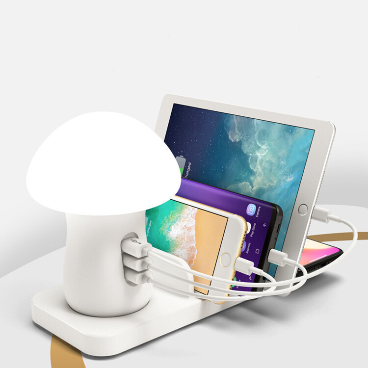 Lamp Wireless USB Multi-interface Mobile Phone Tablet Charger