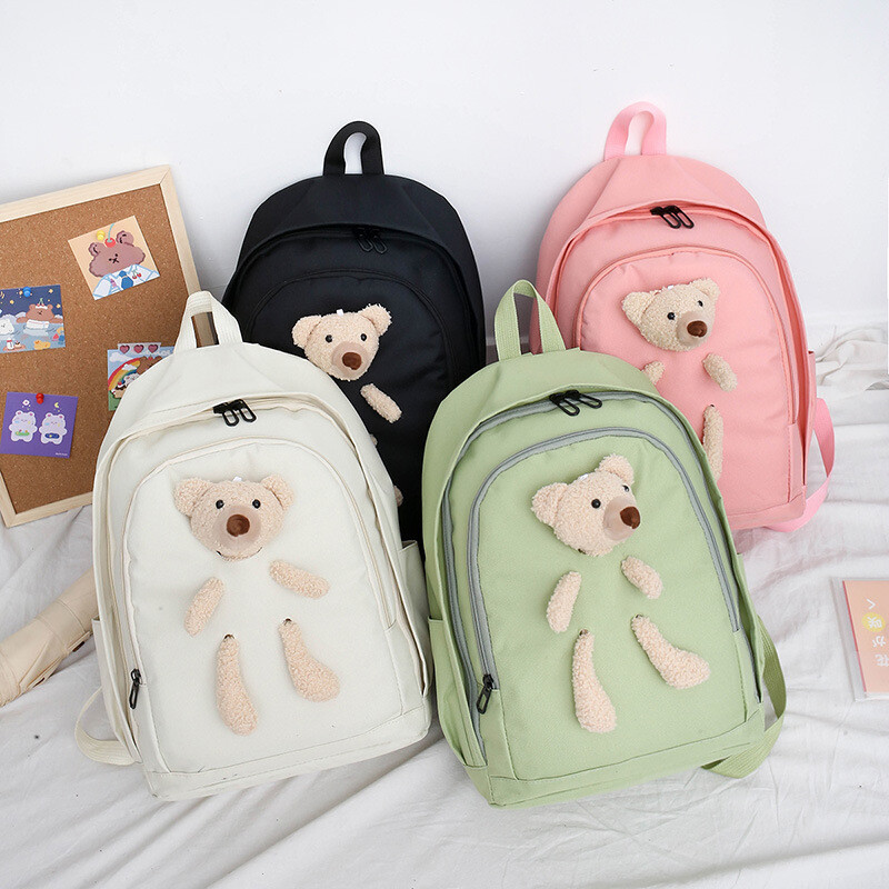 Large-capacity Schoolbag Backpack Four-piece Set Large-capacity Schoolbag Backpack Four-piece Set