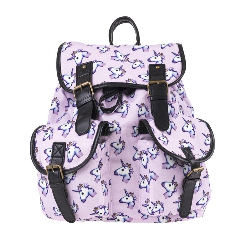 Backpack Vintage Girls School Bag Ladies Travel Bags High Quality
