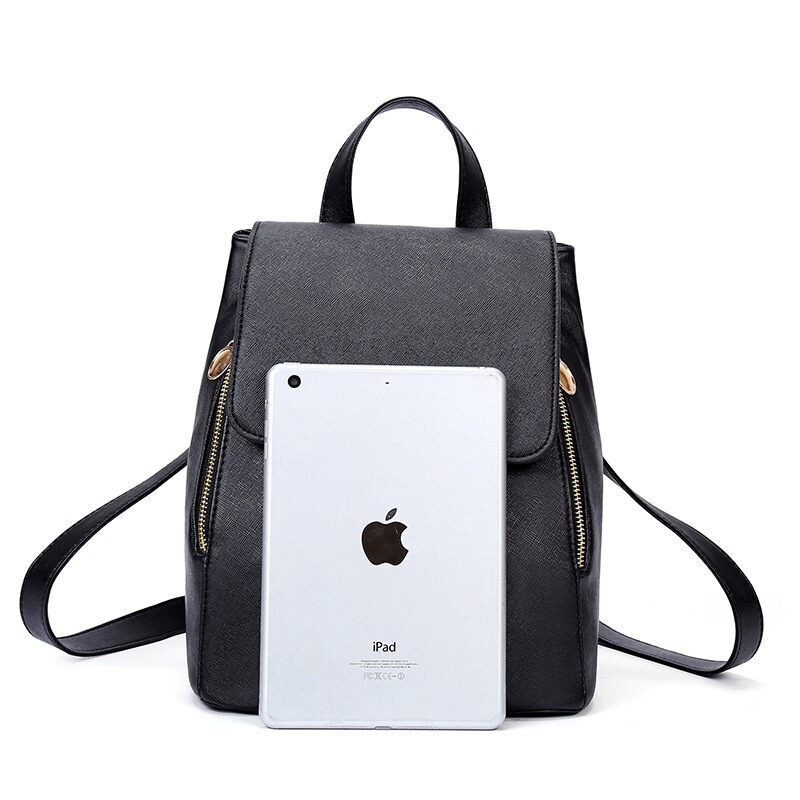 Women Backpack High Quality PU Leather Mochila Escolar School Bags