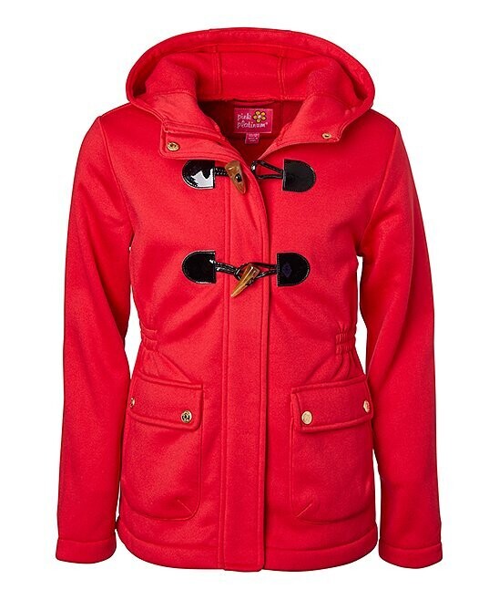 Closure Hooded Jacket - Girls-Toddler & Girls
