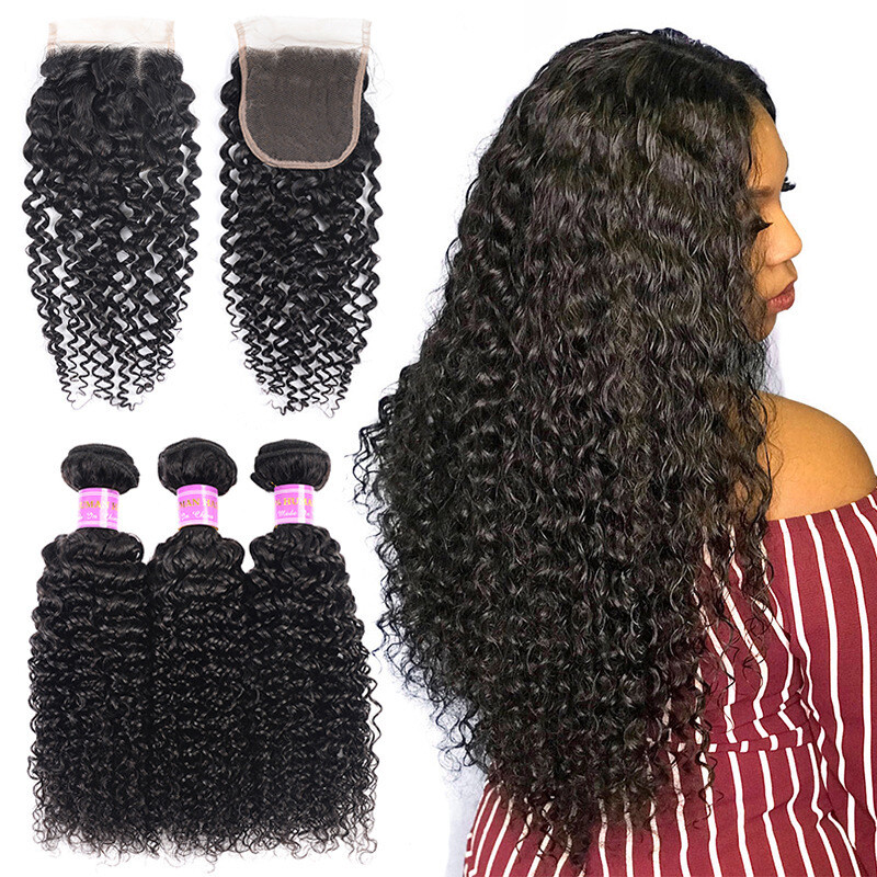 8a Brazilian Kinky Curly Human Hair