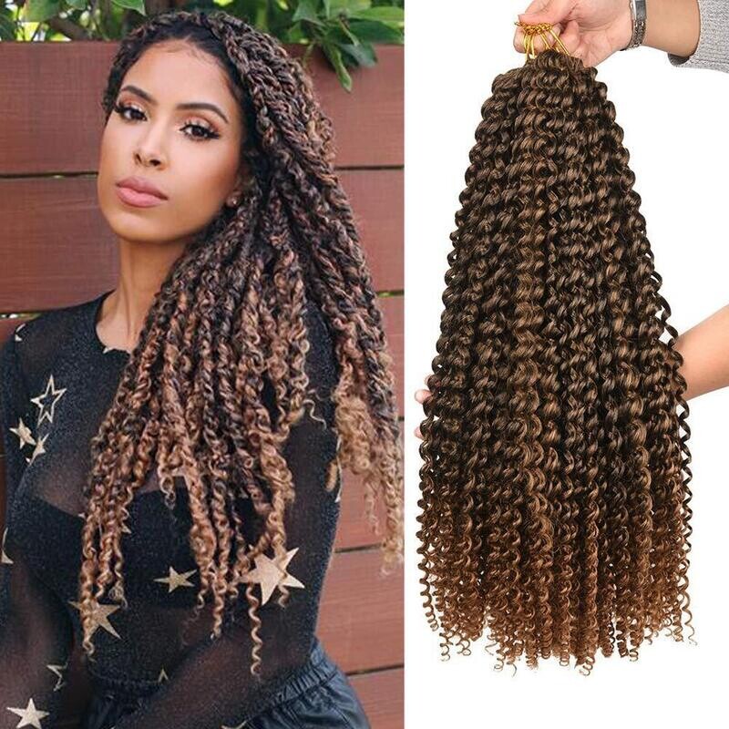 Twist Braids Water Ripple African Dirty Braid Wig Water Wave
