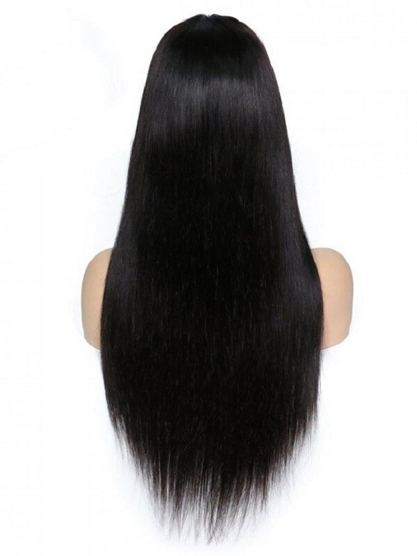 Wigs Real Hair Weaves Natural Colors Straight Hair Weaves Brazilian