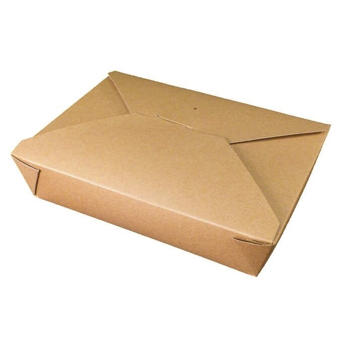 Fold-Pak Bio-Plus Earth Take Out Box, Size #2, Kraft, 200 ct Fold-Pak Bio-Plus Earth Take Out Box, Size #2, Kraft, 200 ct
