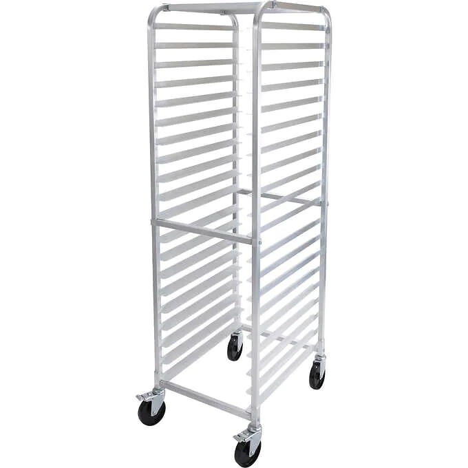 Winco Aluminum Sheet Pan Rack with Casters