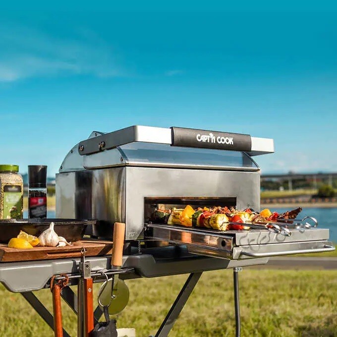 CAPT'N COOK Ovenplus Pizza Oven and Salamander Grill