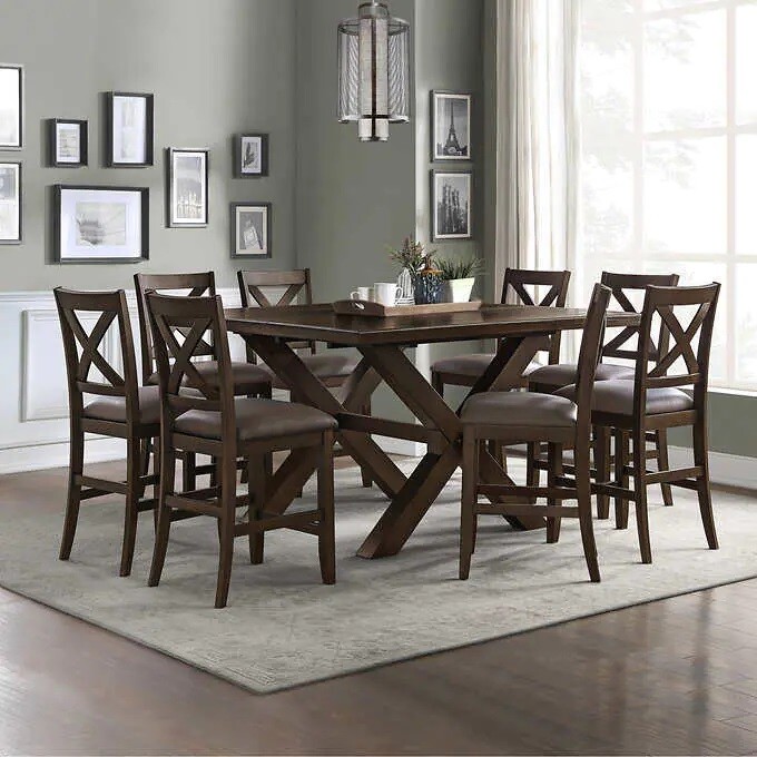 Langston 9-piece Counter-Height Dining Set Langston 9-piece Counter-Height Dining Set