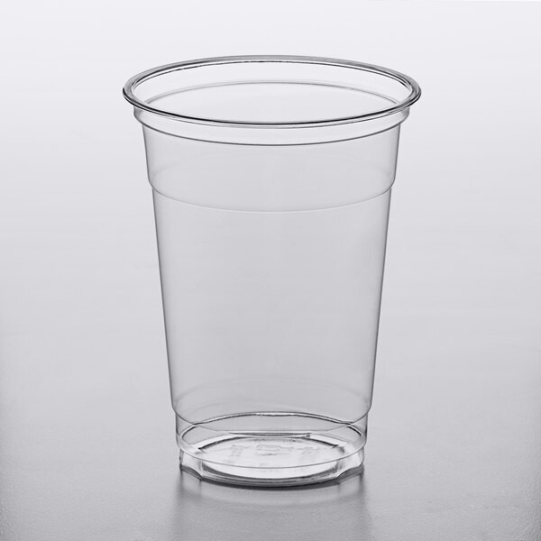 Choice Clear PET Plastic Cold Cup - 16 oz. - 1000/Case