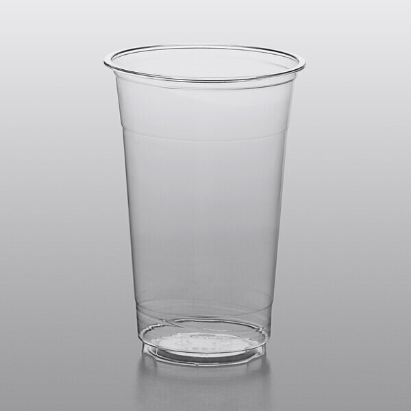 Choice Clear PET Plastic Cold Cup - 20 oz. - 600/Case