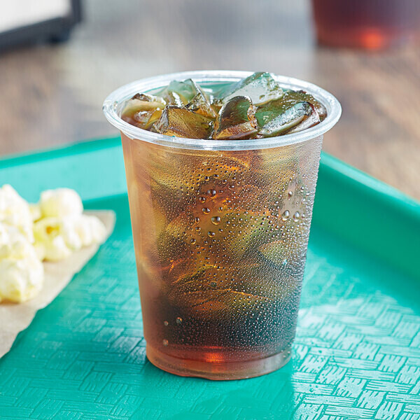 Choice 7 oz. Clear PET Plastic Cold Cup - 1000/Case