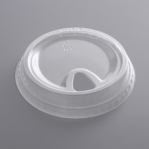 Choice 9, 12, 16, 20, and 24 oz. Clear Sip-Through Lid with Extra-Wide Opening - 1000/Case Choice 9, 12, 16, 20, and 24 oz. Clear Sip-Through Lid with Extra-Wide Opening - 1000/Case