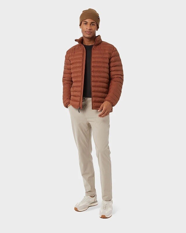 MEN'S LIGHTWEIGHT RECYCLED POLY-FILL PACK-ABLE JACKET