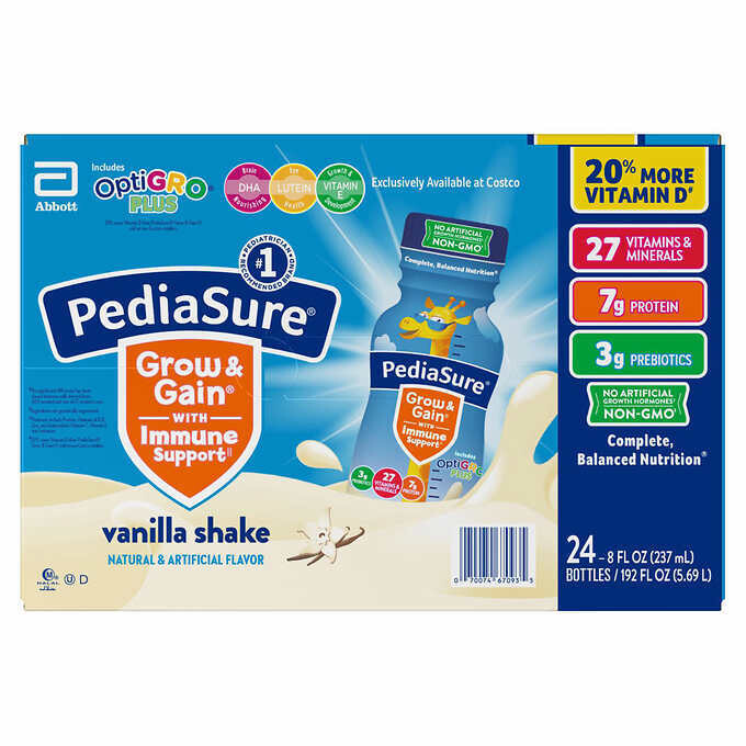 PediaSure with OptiGRO Plus Kids Shake 8 fl oz., 24-count PediaSure with OptiGRO Plus Kids Shake 8 fl oz., 24-count