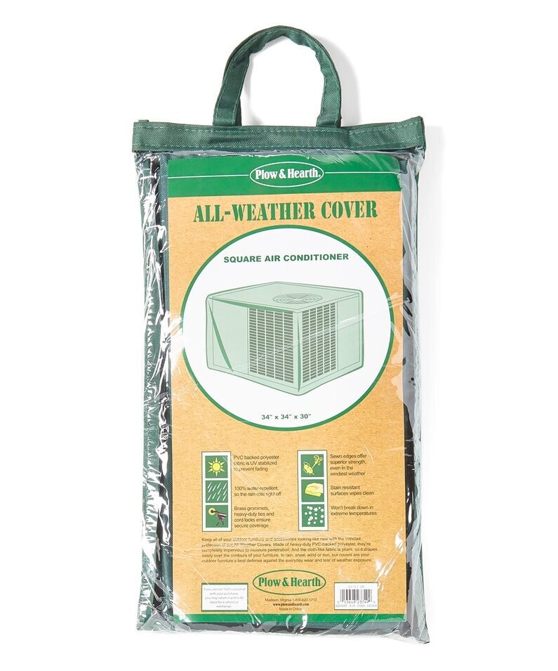 Green Air Conditioner Cover Green Air Conditioner Cover