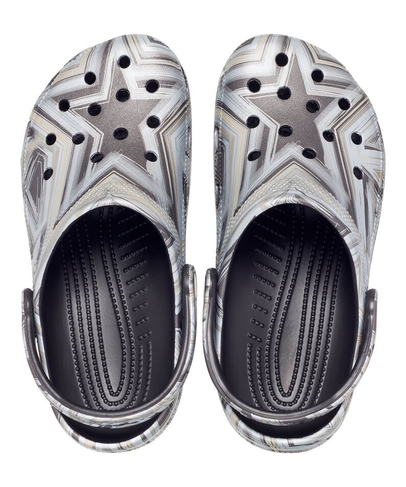 Black & White Disco Classic Clog - Adult Black & White Disco Classic Clog - Adult