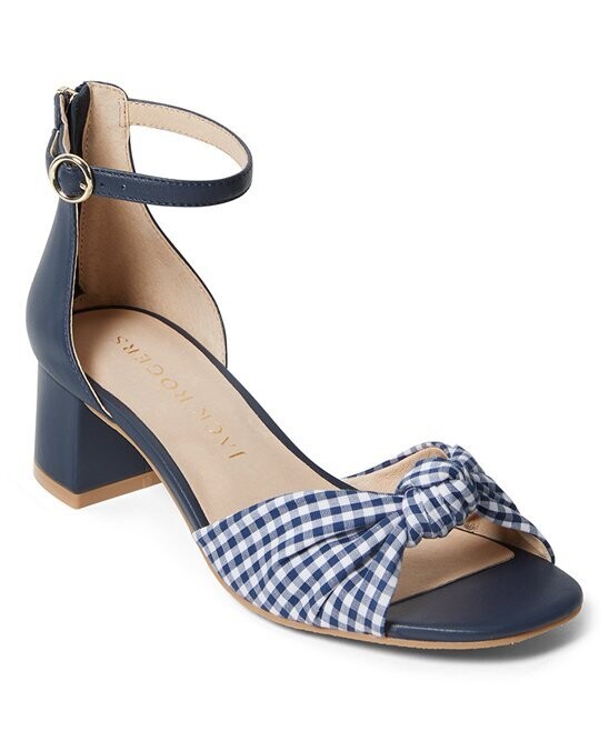 Abigail Leather Kitten Heel - Women