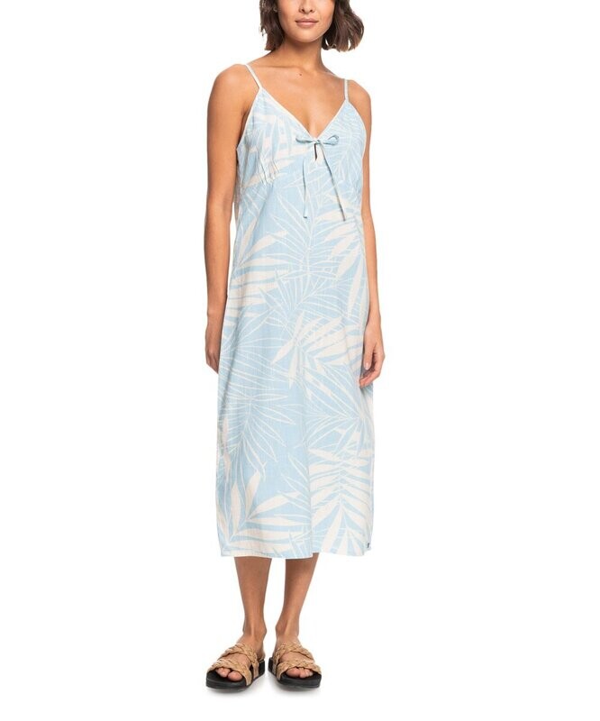 Roxy | Cerulean Palmy Days Lady Winter Sleeveless Midi Dress - Juniors