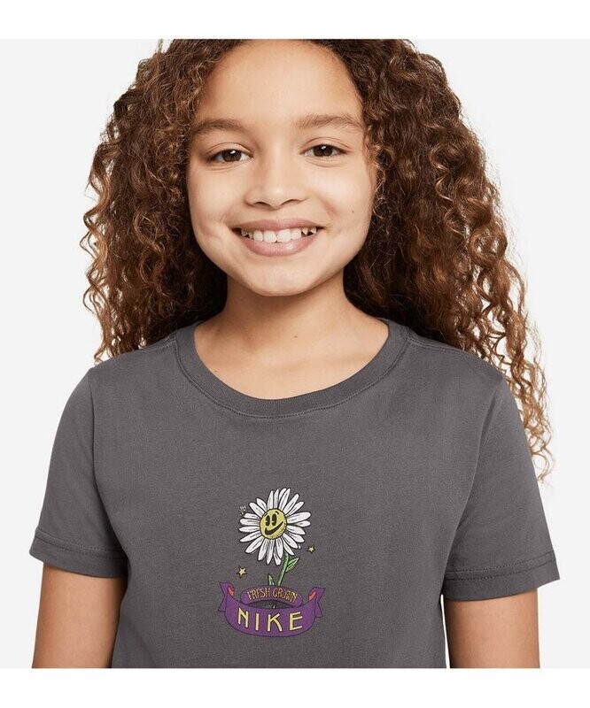 Medium Ash Nostalyeah T-Shirt Dress - Girls
