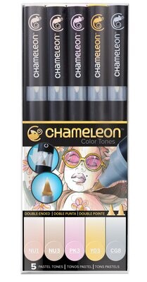 Chameleon 5 Pen Pastel Tones Set