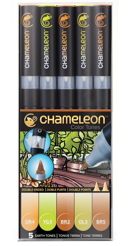 Chameleon 5 Pen Earth Tones Set