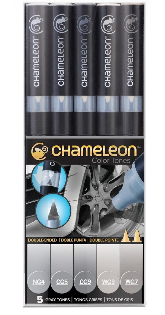 Chameleon 5 Pen Gray Tones Set