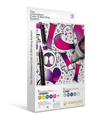 Chameleon Color and Blending System Set 3 With Markers