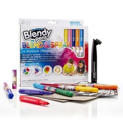 Chameleon Kidz Blend and Spray 10 Color Creativity Kit