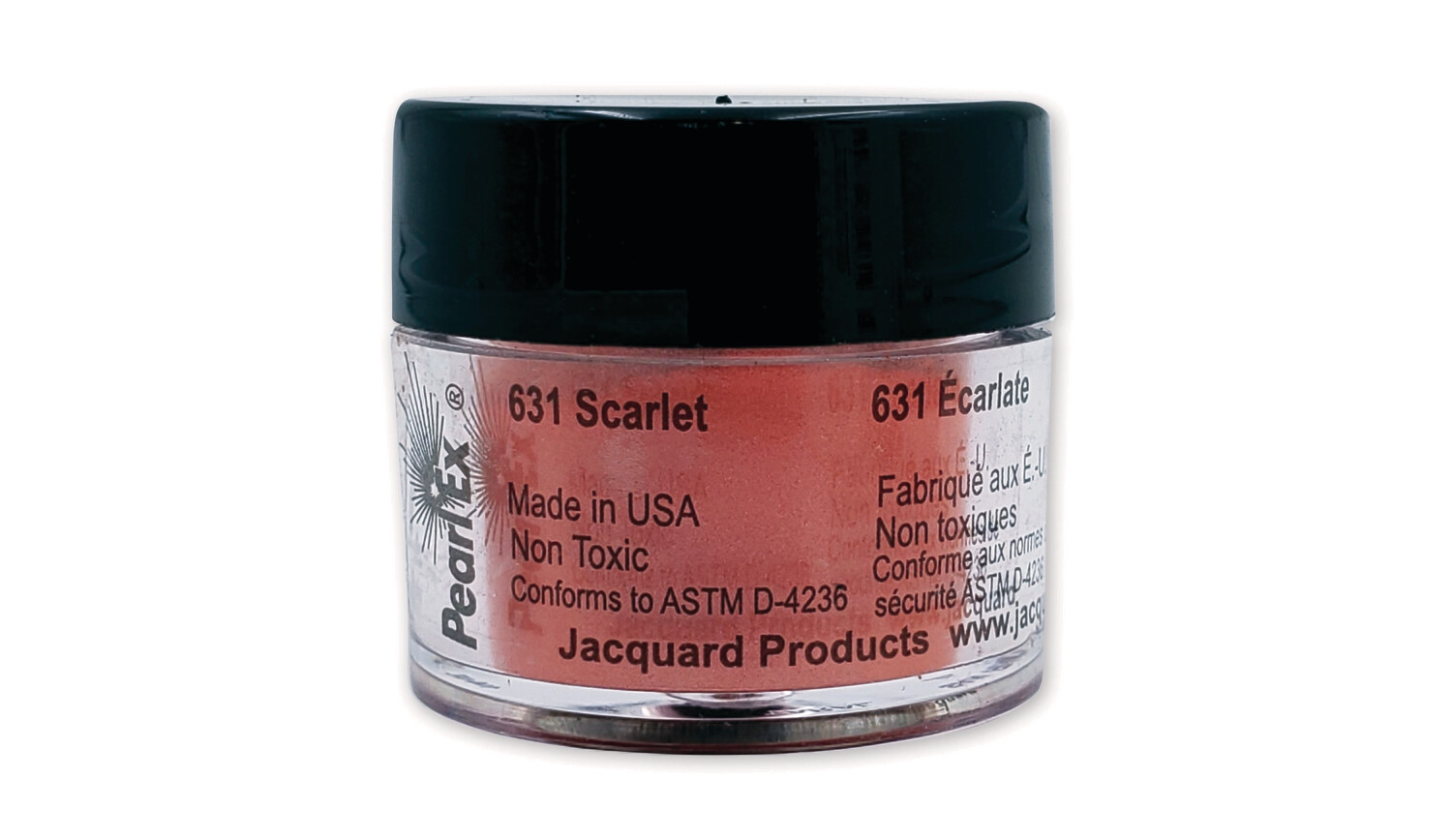 Pearl Ex Powdered Pigments, 3 gram-Scarlet