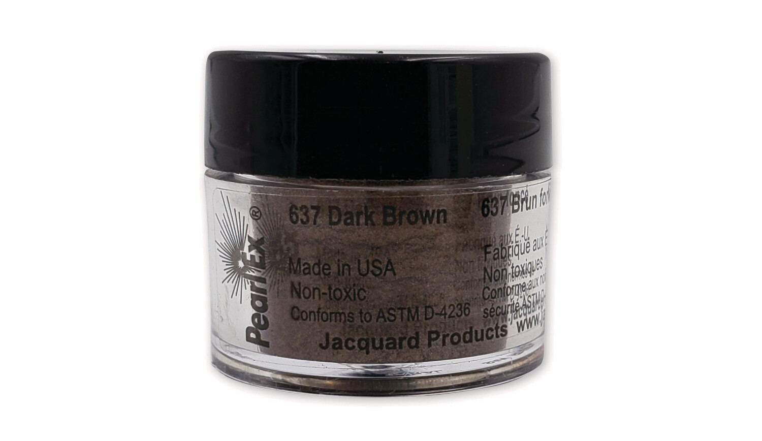 Pearl Ex Powdered Pigments, 3 gram- Dark Brown