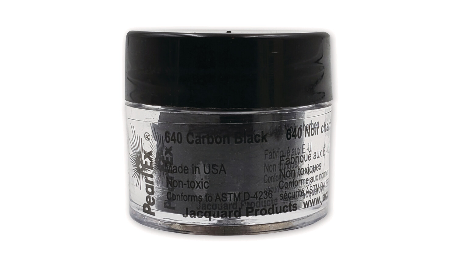 Pearl Ex Powdered Pigments, 3 gram-Carbon black