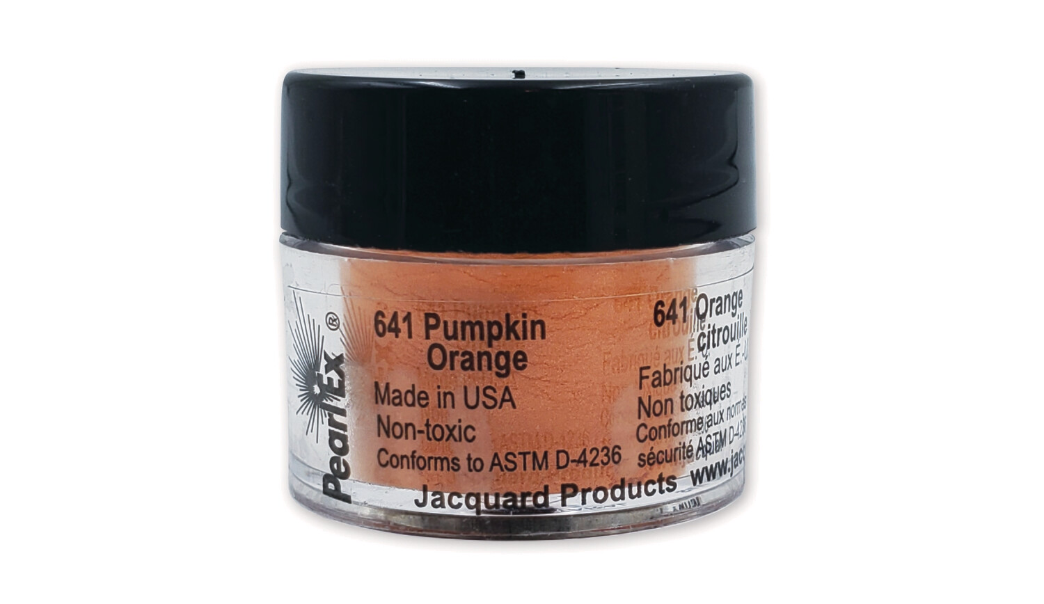 Pearl Ex Powdered Pigments, 3 gram-Pumpkin Orange