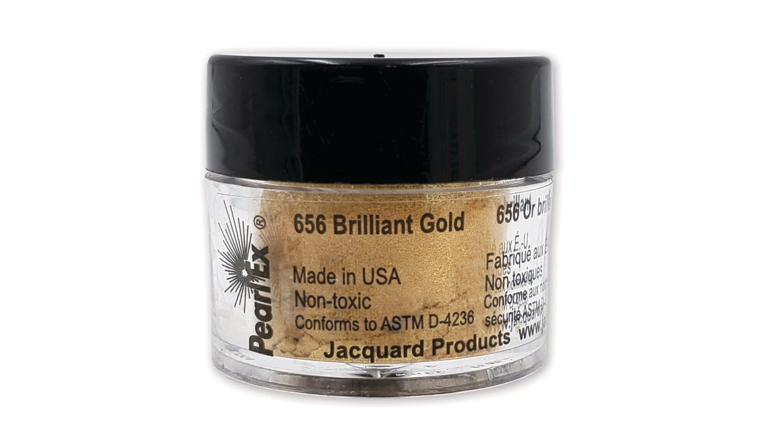 Pearl Ex Powdered Pigments, 3 gram-Brilliant  gold