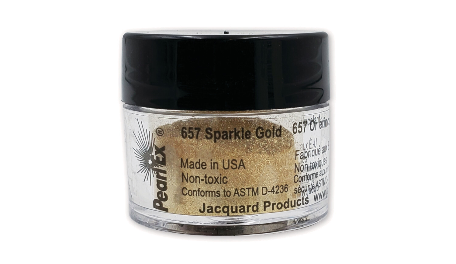 Pearl Ex Powdered Pigments, 3 gram-Sparkle gold