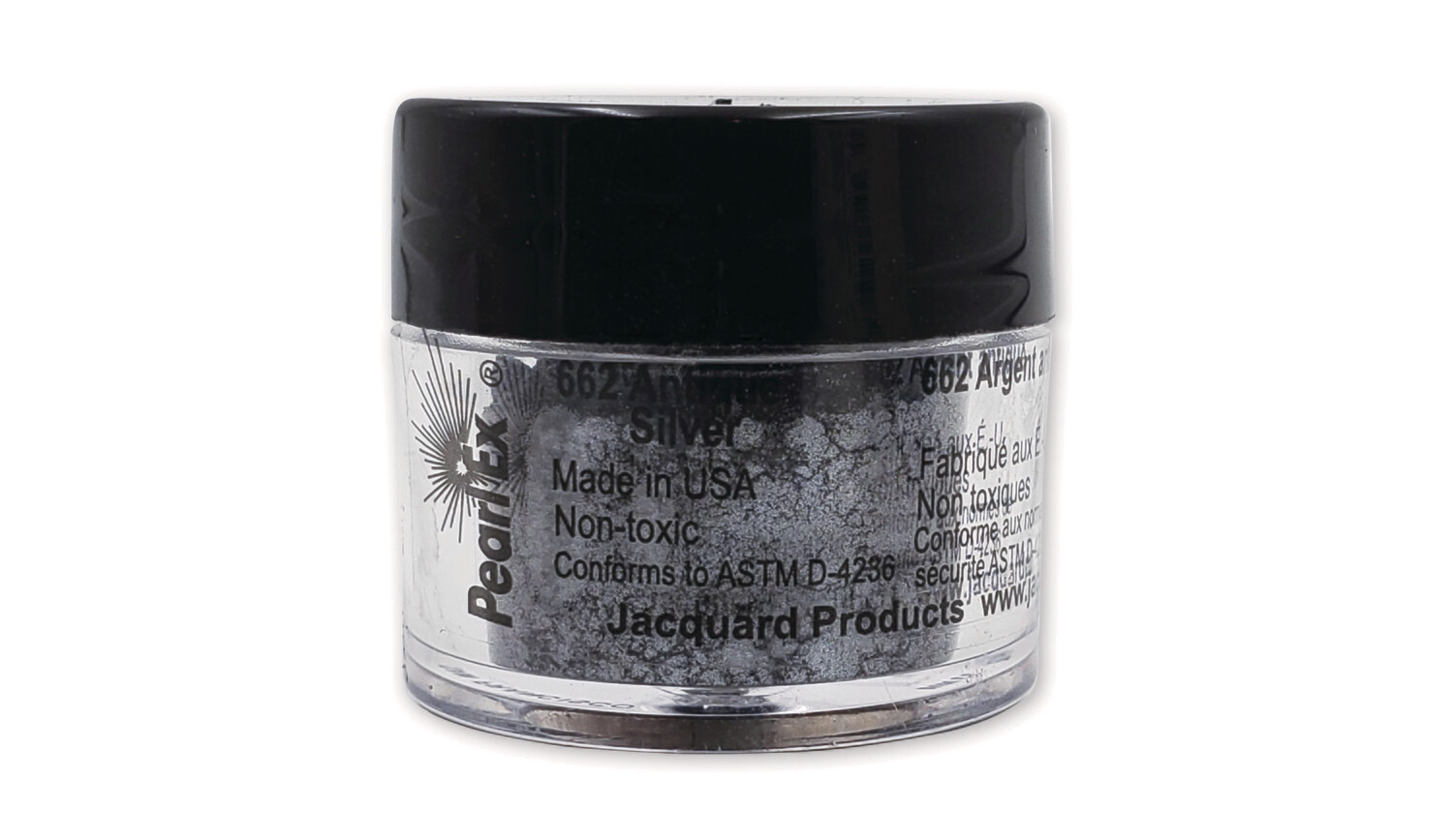 Jacquard Pearl Ex Powdered Pigments 3 g Antique silver