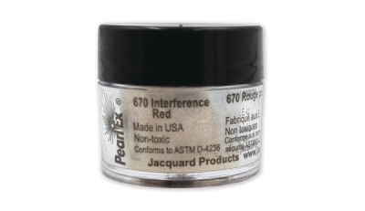 Pearl Ex Powdered Pigments, 3 gram-Interference red