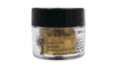 Pearl Ex Powdered Pigments, 3 gram-Solar gold