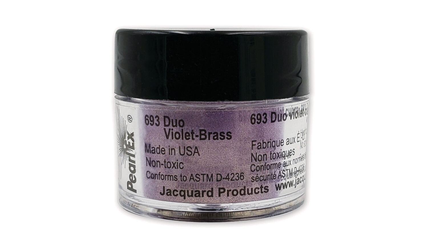 Pearl Ex Powdered Pigments, 3 gram-Duo violet-brass