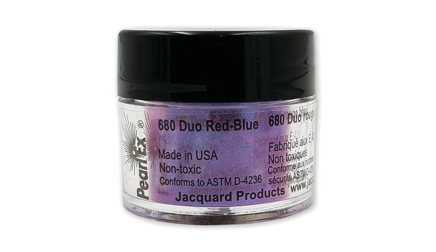 Pearl Ex Powdered Pigments, 3 gram-Duo red-blue