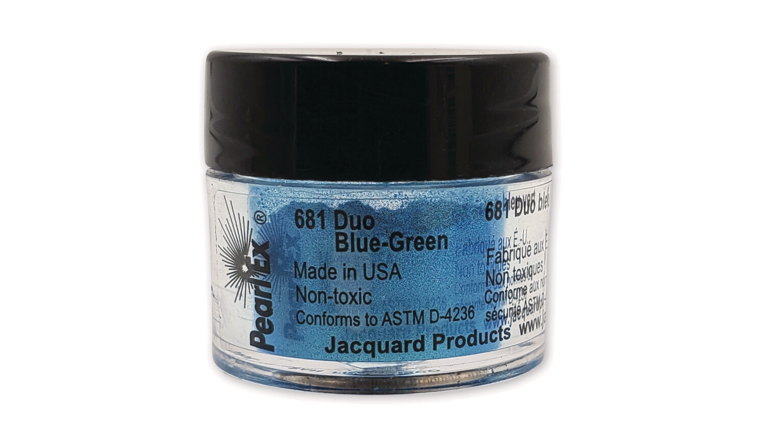Pearl Ex Powdered Pigments, 3 gram-Duo blue-green
