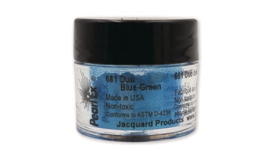Pearl Ex Powdered Pigments, 3 gram-Duo blue-green